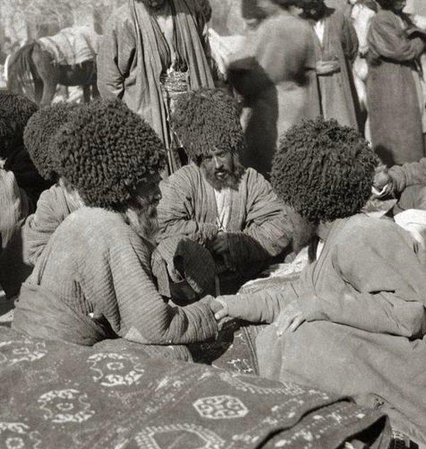 Türkmen esnaf, 1910 Buhara Emirliği.