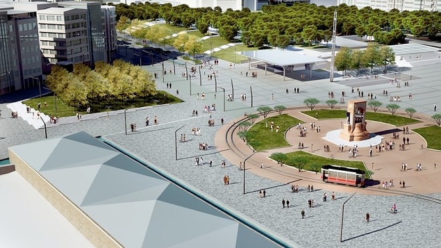 Bunlar da Taksim Meydanı’nın