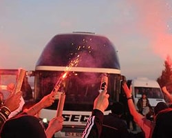Beşiktaş'a Coşkulu Karşılama