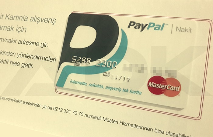 Paypal Nakit Kart'ı Yaptığı Lansmanla Duyurdu