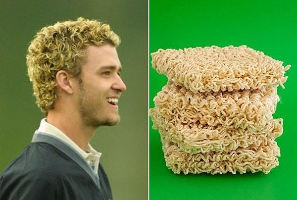 15. Justin Timberlake & Noodle