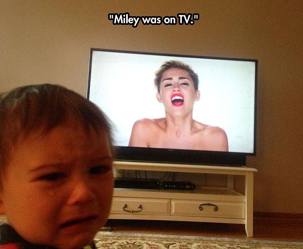26. TV'de Miley Cyrus olduğu için