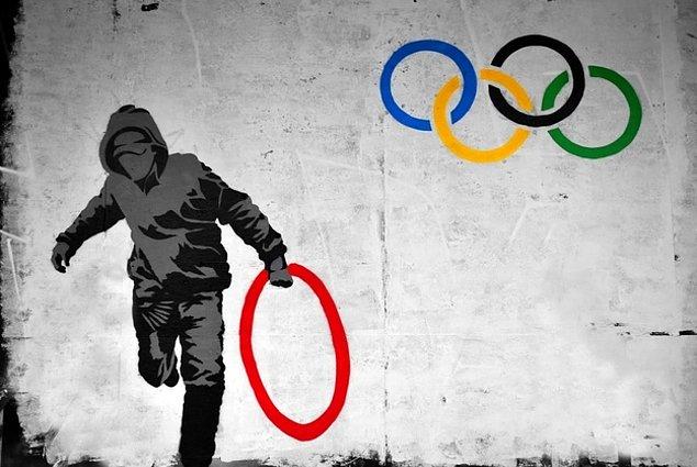 Banksy'nin bu sokak sanatı tekrar hatırlandı..