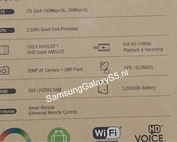 Samsung Galaxy S5′in Özellikleri Ortaya Çıktı