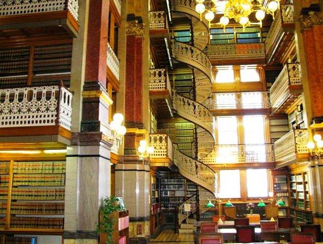 14. Iowa Eyalet Başkenti Hukuk Kütüphanesi (Iowa, Amerika Birleşik Devletleri)