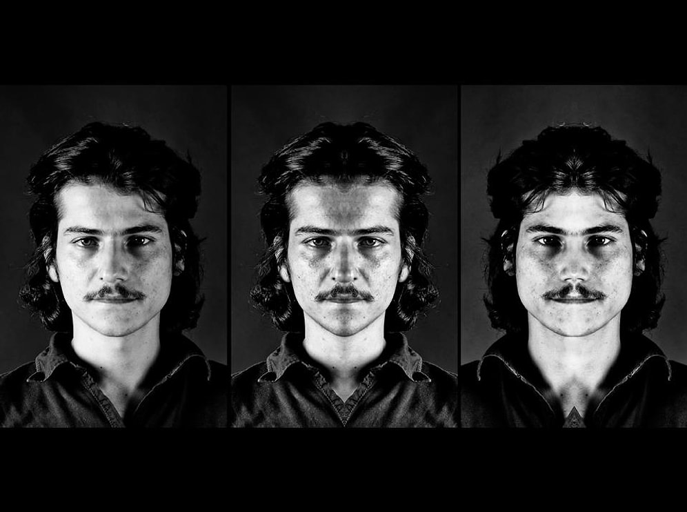 Türk Fotoğrafçıdan İlgi Çekici Bir Çalışma: Yüzümüzün Sağı ve Solu Aynı mıdır?