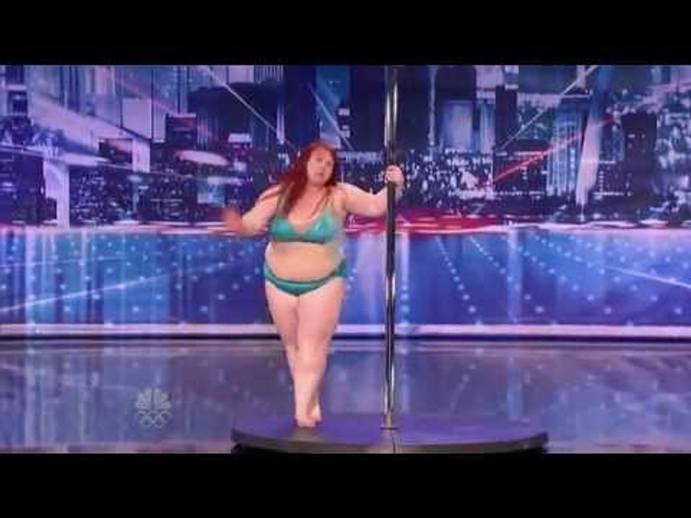 Kim Demiş Şişmanlar Direk Dansı Yapamaz Diye