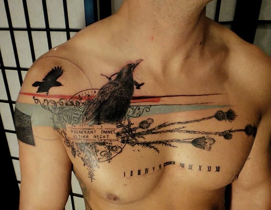 Water Color (Sulu Boya) Dövme Modelleri