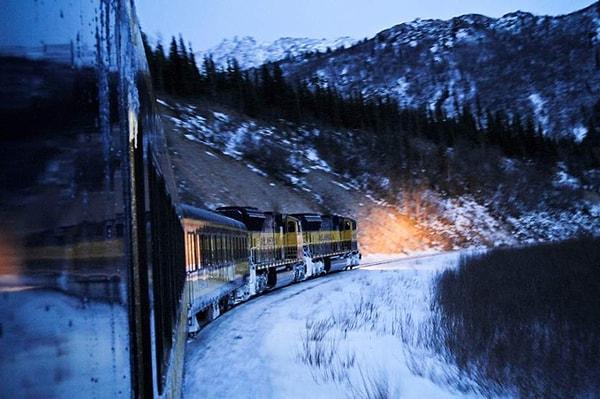 22. Aurora Express, Alaska, ABD