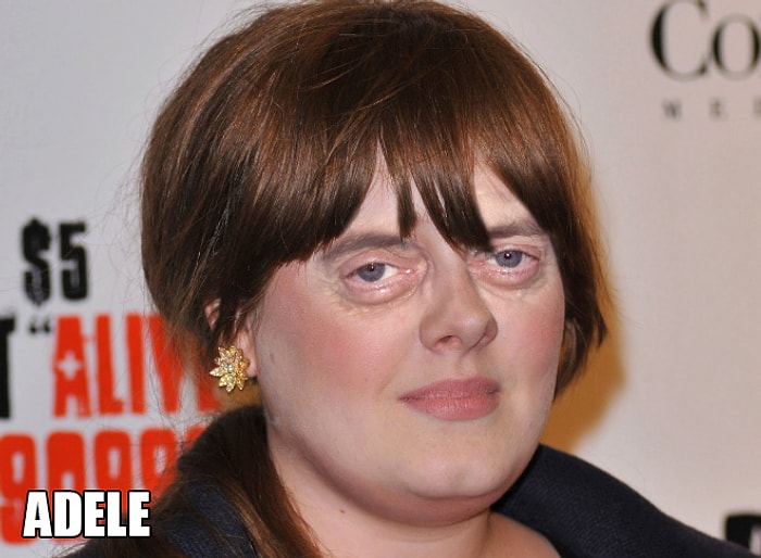 Ünlü Kadınların Gözlerine Steve Buscemi Gözleri Monte Edilirse