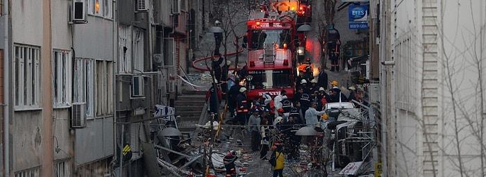 Taksim'deki Patlama Doğalgaz Değil, Tüpgaz Kaynaklı