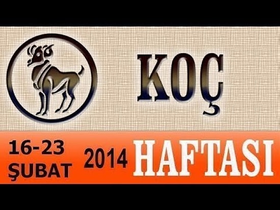 KOÇ Burcu HAFTALIK (16-23 Şubat 2014) Astrolog DEMET BALTACI