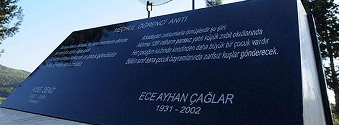 MEB'den Ece Ayhan'ın 'Meçhul Öğrenci Anıtı' Şiirine Sansür