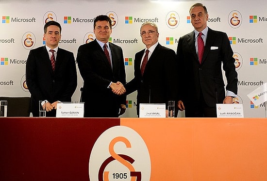 Galatasaray, Microsoft ile Kapsamlı Bir Anlaşmaya İmza Attı!