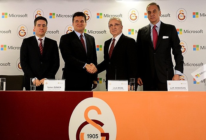 Galatasaray, Microsoft ile Kapsamlı Bir Anlaşmaya İmza Attı!