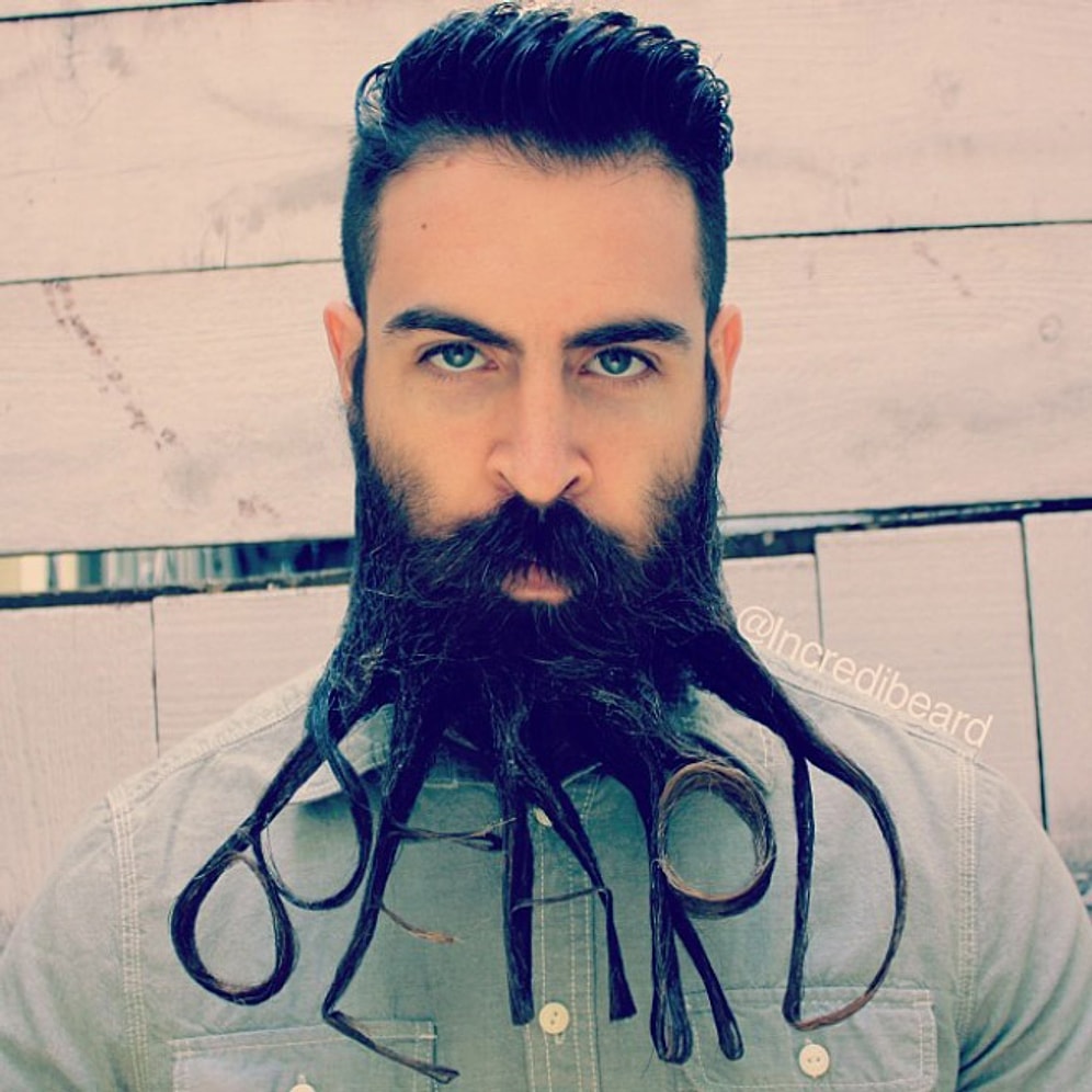 İnanılmaz Sakal ile İnanılmaz Pozlar