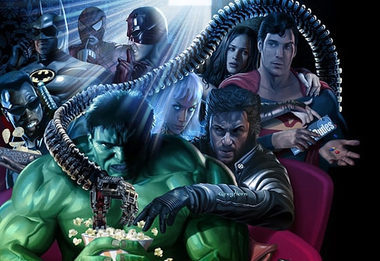 Süper Kahramanlar Tek Vücut Olursa...