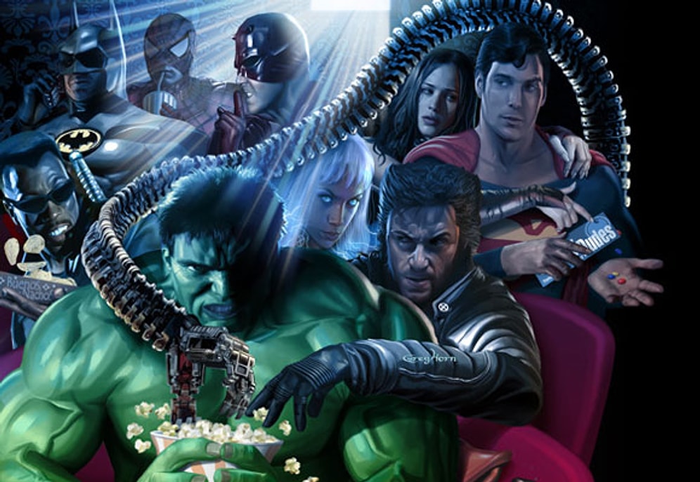 Süper Kahramanlar Tek Vücut Olursa...