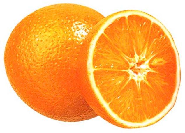 Bir adet portakal