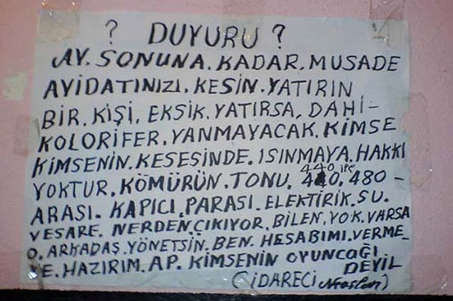 1. Apartman yöneticileri eşitlikçi ve her zaman fedakarlığa hazırdır.