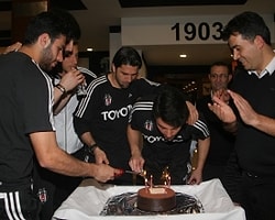Beşiktaş'ta Derbi Öncesi Kutlama