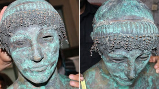 Gazze'de Balıkçı Ağına Takılan Apollo Heykeli Kayıplara Karıştı