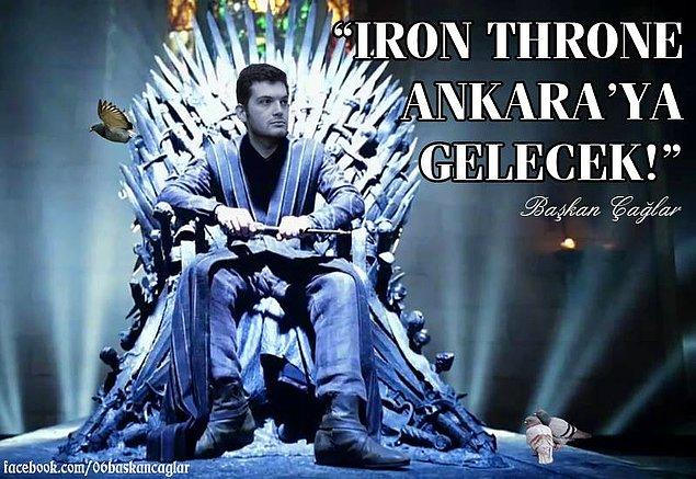Iron Throne Ankara'ya gelecek!