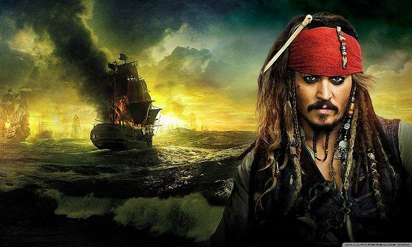 8. Johnny Depp - Pirates Of The Caribbean