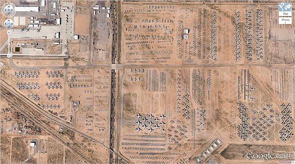1. Uçak Mezarlığı, Tucson, Arizona
