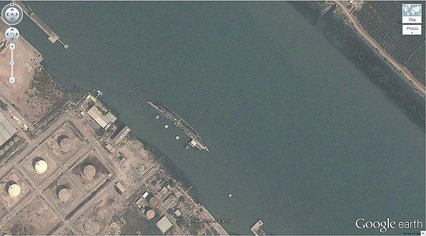 34. Gemi Enkazı, Basra, Irak