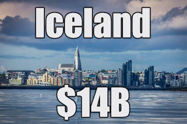 İzlanda - 14 Milyar Dolar