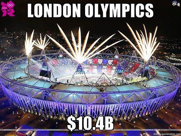 Londra Olimpiyatları - 10.4 Milyar Dolar