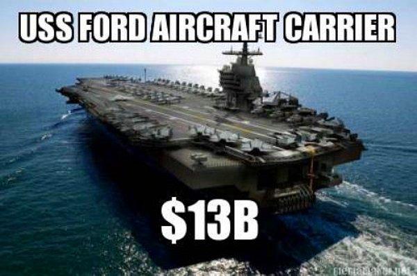 Uçak Gemisi - 13 Milyar Dolar