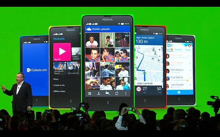 Nokia Androidli Telefonunu Tanıttı