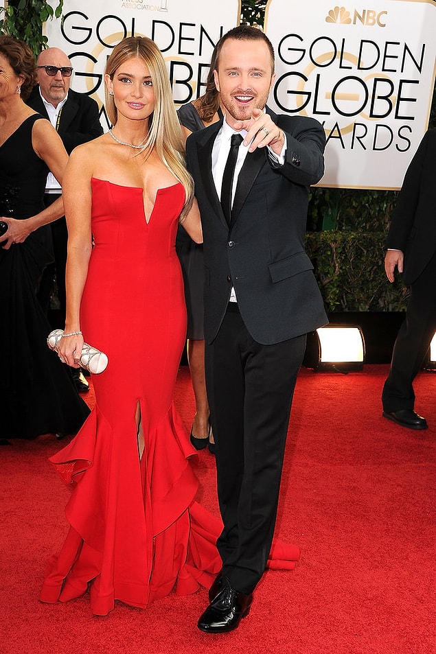 Aaron Paul- Lauren Parsekian
