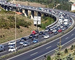 TEM Otoyolu Ankara İstikameti 8 Saat Kapatılacak