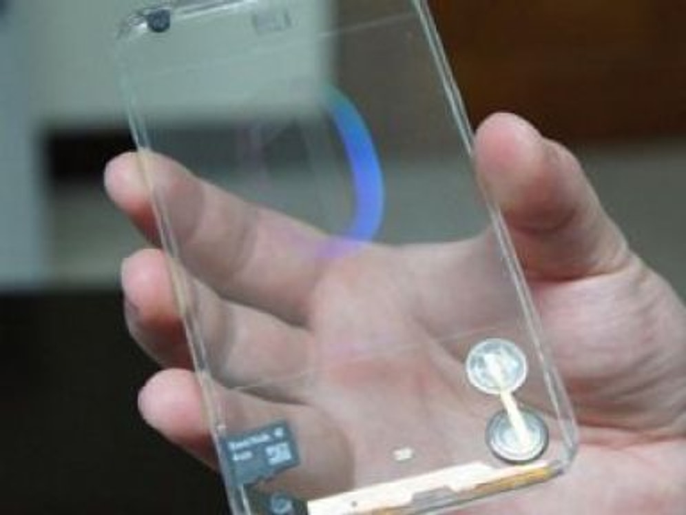 The First Transparent Şeffaf Telefon