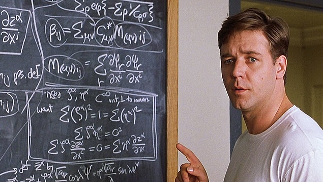 27. A Beautiful Mind (2001) - 8.2 Puan