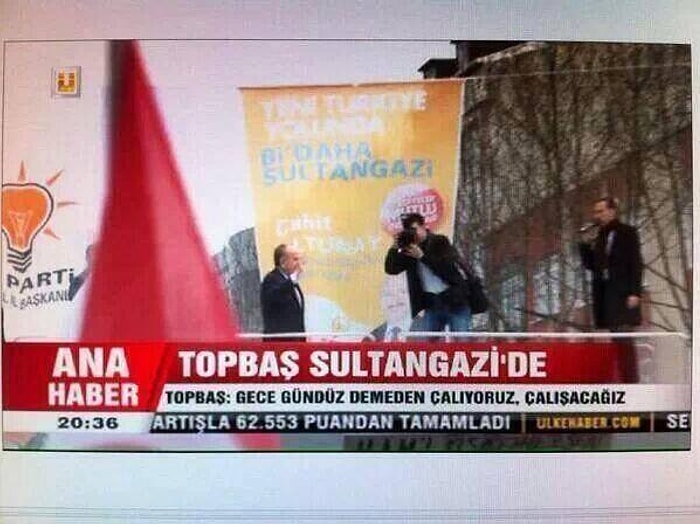 Ülke TV Ana Haber'de Bir Altyazı: 'Gece Gündüz Demeden Çalıyoruz'