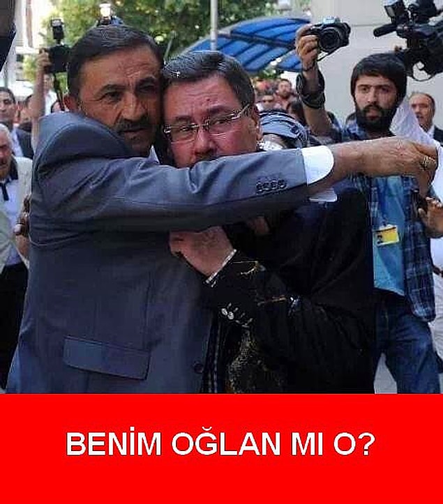 Gökçek'in evlat sevgisini anlatan bir çalışma.