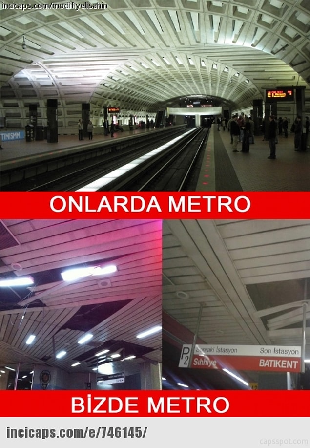 Vaşington metro vs. Ankara metro