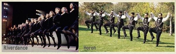 3. Yerel dansları benzerlik gösterir.