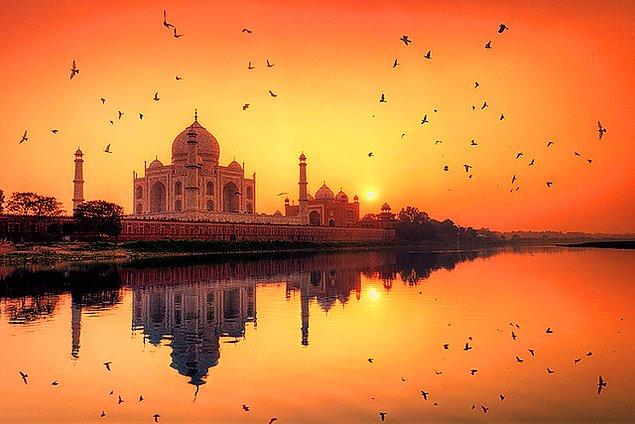 8. Agra, Hindistan
