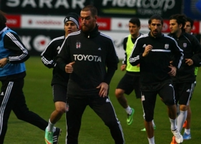 Beşiktaş 'Yarım Kadro' Çalıştı