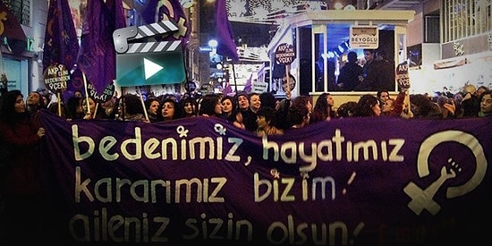 Dünya Yerinden Oyna! 8 Mart Feminist Gece Yürüyüşü'ne Çağrı...