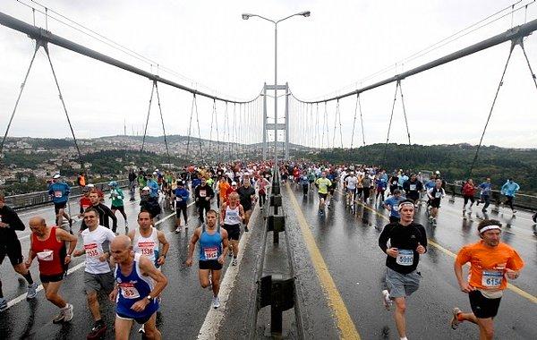 18. Avrasya maratonuna katılmak