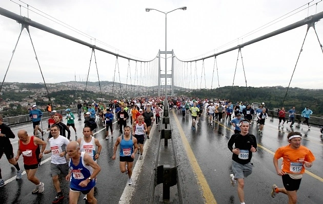 Avrasya maratonuna katılmak