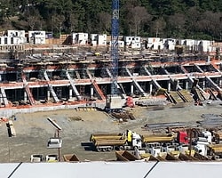 Vodafone Arena İnşaat Çalışmalarında Son Durum