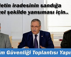 Bilecik Haber - Seçim Güvenliği Toplantısı Yapıldı - Bilecik Haberleri