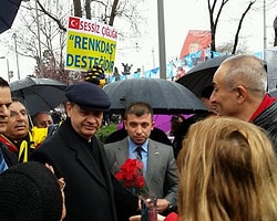 İlker Başbuğ Sessiz Çığlık Eyleminde